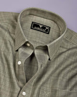 Henzo Green Italian Giza Formal Shirt