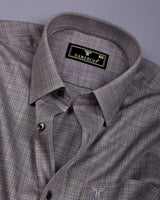 Henzo Gray Italian Giza Formal Shirt