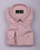 Luvio Onion Pink Check Premium Gizza Shirt