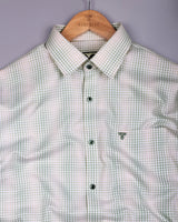 Elvor Green Dobby Premium Giza Shirt