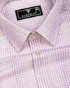 Elvor Pink Dobby Premium Giza Shirt