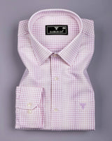 Elvor Pink Dobby Premium Giza Shirt