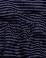 Corva NavyBlue Dobby Stripe Premium Giza Shirt