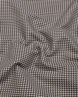 Breno Black With Cream Jacquard Premium Giza Shirt