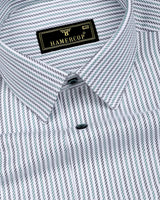 Dario Green With Black Stripe Premium Giza Shirt
