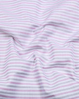 Orlin Pink With Gray Bengal Stripe Cotton Shirt