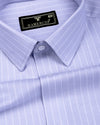 Orian LightGray Dobby Stripe Premium Giza Shirt