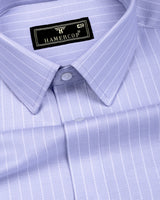 Orian LightGray Dobby Stripe Premium Giza Shirt