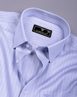 Orian LightGray Dobby Stripe Premium Giza Shirt