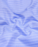 Orian Blue Dobby Stripe Premium Giza Shirt