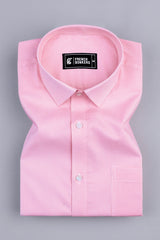 Carrot geometrical printed cotton shirt