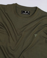 Olive Green Super Soft Premium Cotton T-Shirt