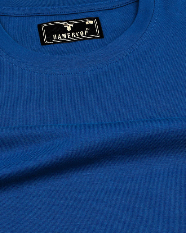 Cerulean Blue Super Soft Premium Cotton T-Shirt