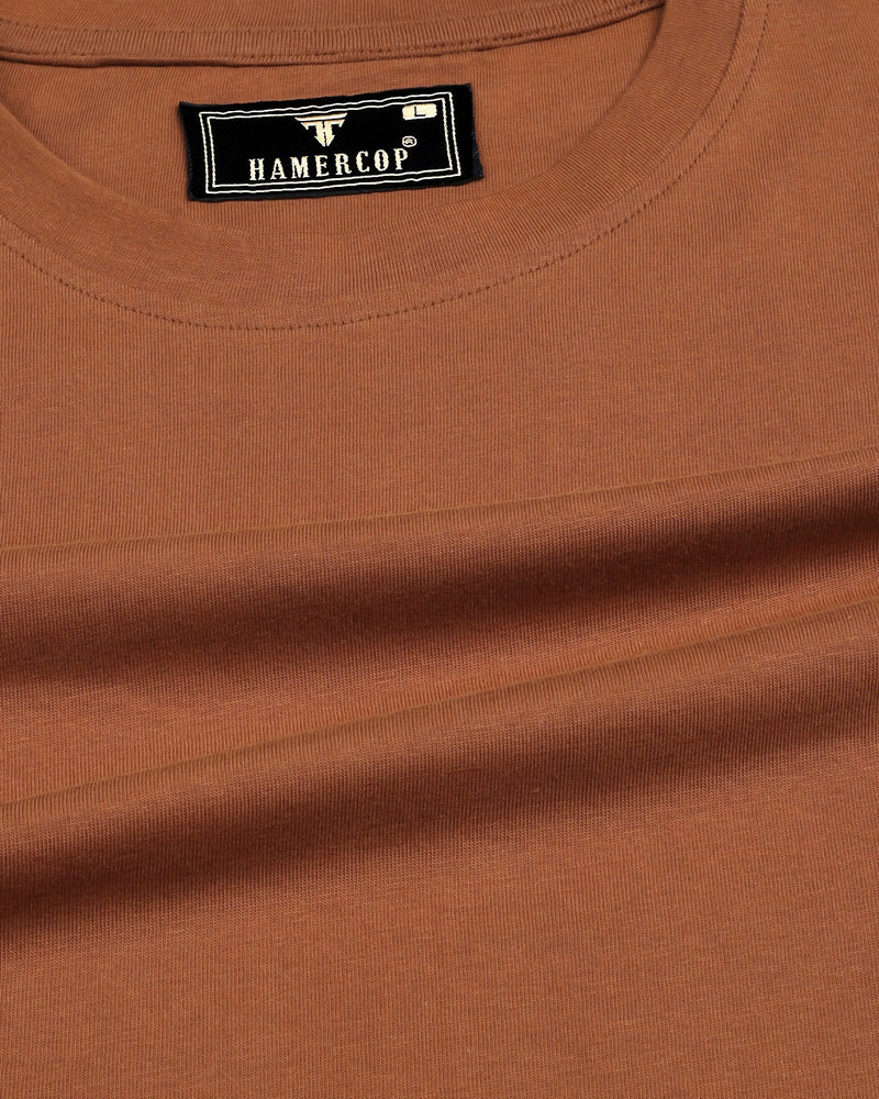 Coffee Brown Super Soft Premium Cotton T-Shirt