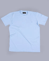 Marine Aqua Blue Super Supima Premium Cotton T-Shirt