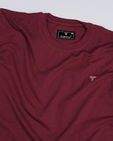 Garnet Maroon Super Supima Premium Cotton T-Shirt