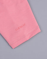 Blossom Pink Supersoft Smart Zipper Polo T-Shirt