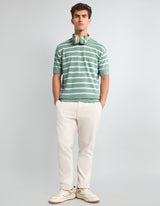 Parasail Pistachio Green Knitted Cotton T-Shirt