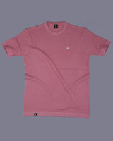 Infinite Onion Pink Knitted Cotton T-Shirt