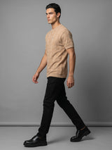 Aristo Mushroom Cloud Knitted Cotton T-Shirt