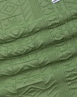 Limon Parrot Green Knitted Cotton T-Shirt