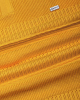Venus Yellow Knitted Cotton Polo T-Shirt