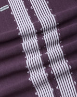 Unix Onion Pink With White Knitted Cotton Polo T-Shirt