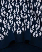 Costa Blue Knitted Cotton Polo T-Shirt