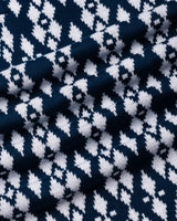 Costa Blue Knitted Cotton Polo T-Shirt