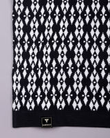 Costa Black Knitted Cotton Polo T-Shirt