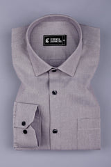 Grey oxford cotton shirt
