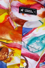 Magic Multicolor Print Cotton Shirt