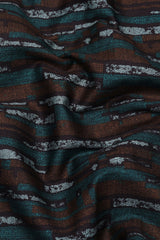 Rainbow Rama Green With Brown Printed Shirt