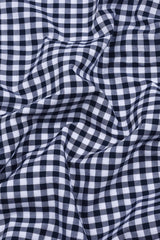 Broncos Blue With White Check Shirt