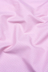 Baby Pink Tringle Printed Cotton Shirt