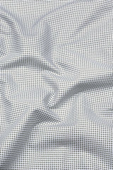 Green With White Printed Premium Cotton Shirt