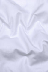 White Solid Oxford Cotton Shirt