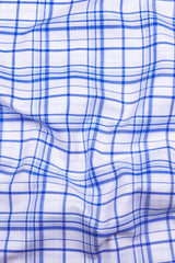 Barrow Blue with White Classic Check Pattern Shirt