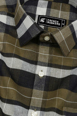 Fortress Olive Corduroy Check Shirt