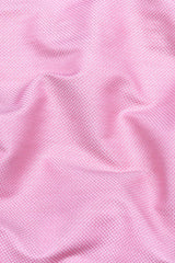 Fuchsia Pink  Jacquard Pattern Shirt