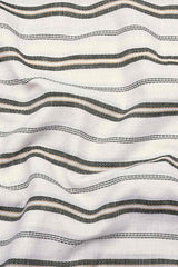 Crovia Off-White Shirt with Elegant Stripes Cotton Shirt