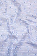 Norell Grey with Subtle Directional Printed Cotton Shirt