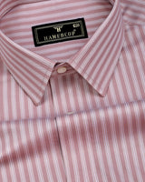 Belric Blush Pink Stripe Premium Giza Shirt