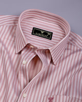 Belric Blush Pink Stripe Premium Giza Shirt