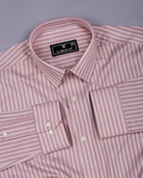 Belric Blush Pink Stripe Premium Giza Shirt
