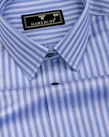 Belric Blue Stripe Premium Giza Shirt