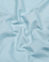 Amora Green Dobby Premium Giza Cotton Shirt