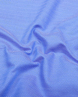 Ziven Blue With White Stripe Italian Giza Shirt