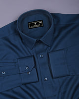 Velaro NavyBlue Soft Cotton Shirt