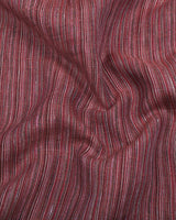 Aosta Multicolor Weft Stripe Linen Cotton Shirt